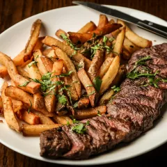 Steak à cheval
